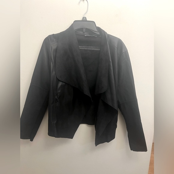 bagatelle Jackets & Blazers - NWOT black faux leather blazer